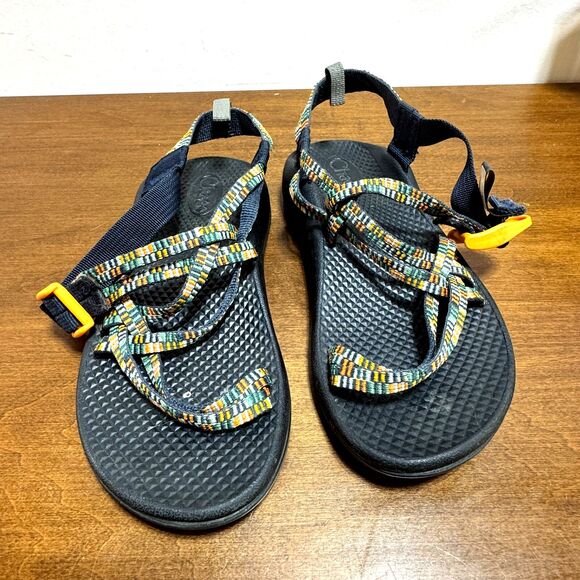 Chaco Kids Size 3 Sandals Strappy Outdoor Hiking Multi-Colored - Picture 4 of 6